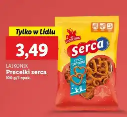 Lidl Precelki serca Lajkonik Chrupkie oferta