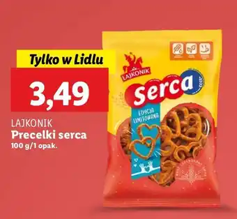 Lidl Precelki serca Lajkonik Chrupkie oferta