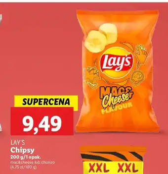 Lidl Chipsy chorizo Lay's oferta