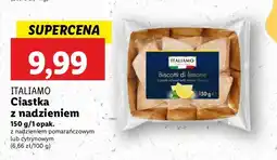 Lidl Ciastka migdałowe z cytryną Italiamo oferta