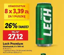 Lidl Piwo Lech Premium oferta