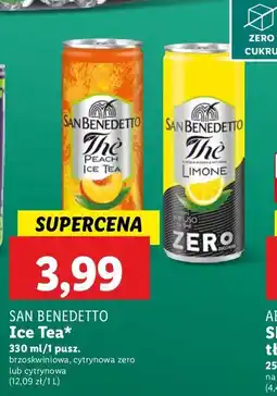 Lidl Napój limone San Benedetto Zero oferta