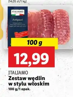 Lidl Zestaw wędlin włoskich Italiamo oferta