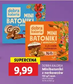 Lidl Mini batoniki z nerkowców mango lassi Dobra Kaloria oferta