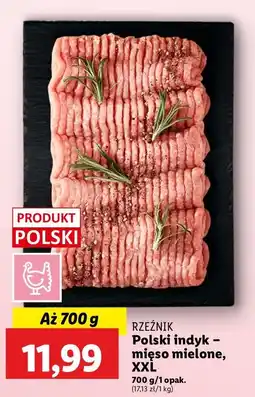 Lidl Mięso mielone z indyka Rzeźnik Codzienna Dostawa oferta