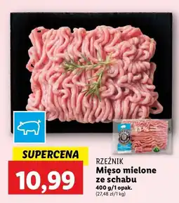 Lidl Mięso mielone ze schabu Rzeźnik Codzienna Dostawa oferta