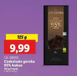 Lidl Czekolada gorzka 95% J.d.gross oferta