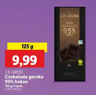 Lidl Czekolada gorzka 95% J.d.gross oferta