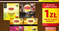 Lidl Herbata Lipton Lemon oferta