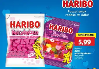 Lidl Żelki Haribo Love Edition oferta