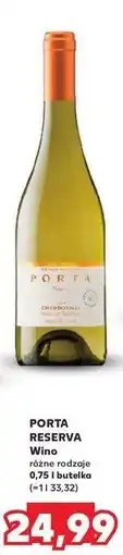 Kaufland Wino wytrawne Porta Reserva Chardonnay oferta