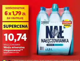 Lidl Woda niegazowana Nałęczowianka oferta