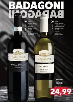 Kaufland Wino Badagoni Alazani Valley oferta