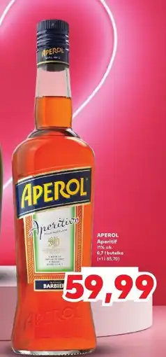 Kaufland Likier Aperol Aperitivo oferta