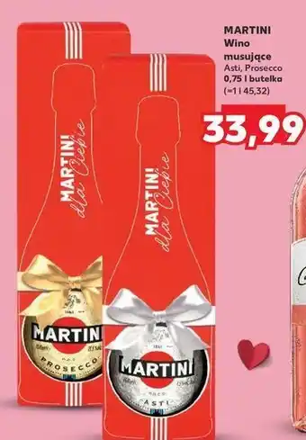 Kaufland Wino karton Martini Prosecco oferta