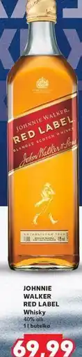 Kaufland Whisky Johnnie Walker Red Label oferta