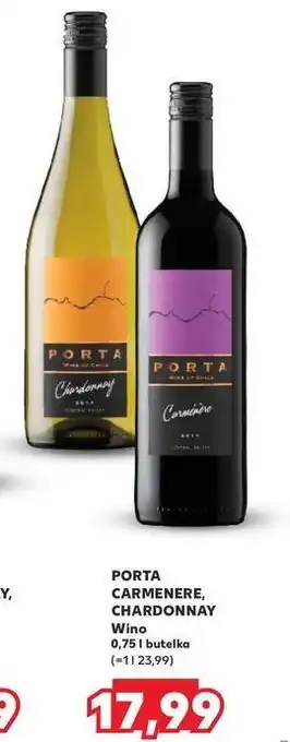 Kaufland Wino wytrawne Porta Chardonnay oferta