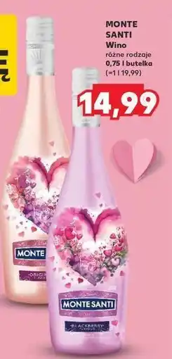 Kaufland Wino Monte Santi White Original oferta