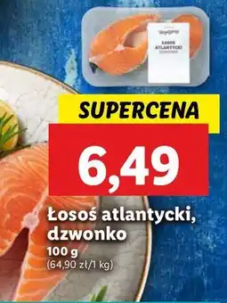 Lidl Łosoś atlantycki dzownko Pomorski Targ Rybny oferta