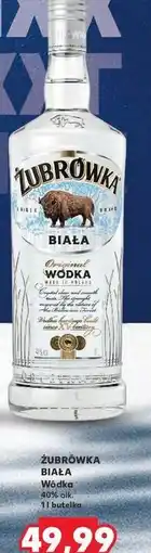 Kaufland Wódka Żubrówka Biała oferta