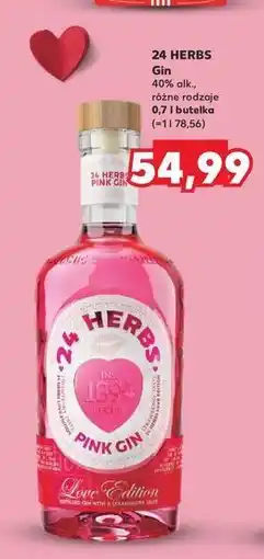 Kaufland Gin 24 Herbs Pink oferta