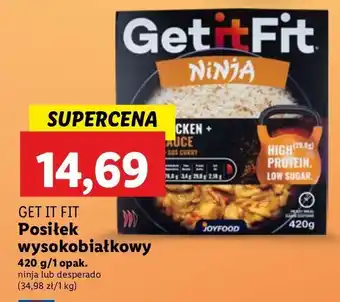 Lidl Danie wysokobiałkowe ninja Get It Fit oferta