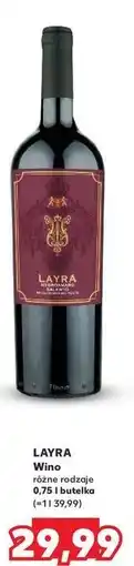 Kaufland Wino Layra oferta