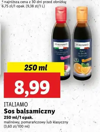 Lidl Sos balsamiczny klasyczny Italiamo oferta