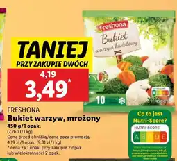 Lidl Bukiet warzyw kwiatowy Freshona oferta