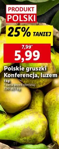 Lidl Gruszka konferencja polska oferta