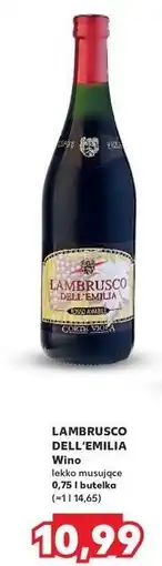 Kaufland Wino Lambrusco Dell'emilia Amabile oferta