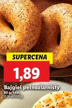 Lidl Bajgiel pełnoziarnisty oferta