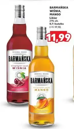 Kaufland Wódka Barmańska Mango oferta