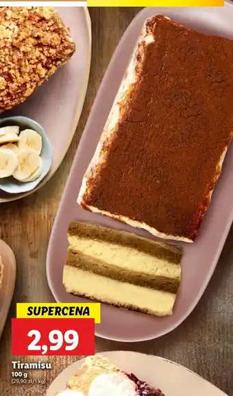 Lidl Ciasto tiramisu oferta