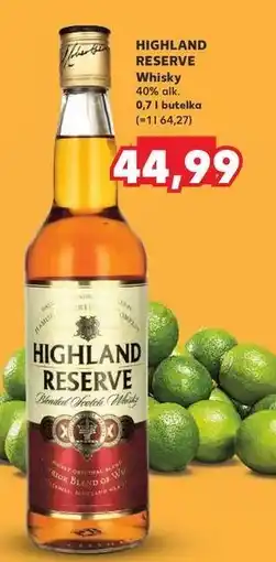 Kaufland Whisky Highland Reserve oferta