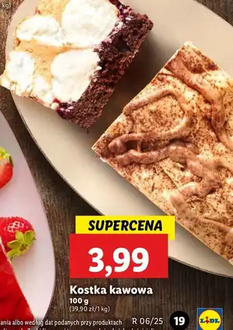 Lidl Kostka kawowa oferta