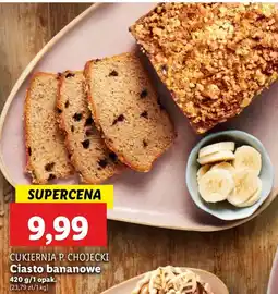 Lidl Ciasto bananowe Chojecki oferta