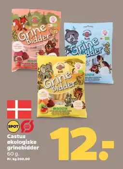 Netto Castus økologiske grinebidder oferta