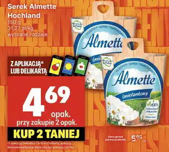 Delikatesy Centrum Serek Almette Hochland oferta