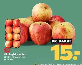 Netto Økologiske æbler oferta