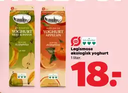 Netto Løgismose økologisk yoghurt oferta