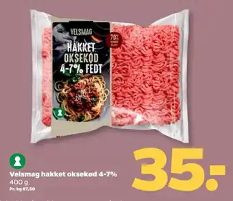 Netto Velsmag hakket oksekød 4-7% oferta