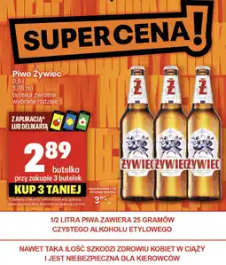 Delikatesy Centrum Piwo Żywiec oferta