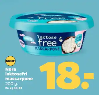 Netto Nora laktosefri mascarpone oferta