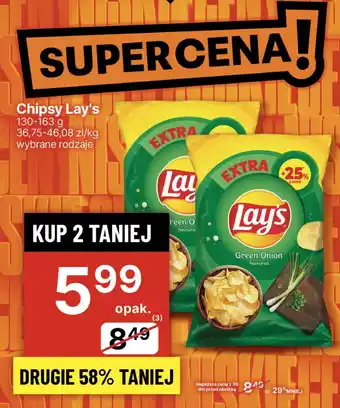 Delikatesy Centrum Chipsy Lay's oferta