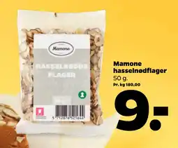 Netto Mamone hasselnødflager oferta