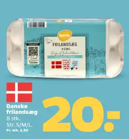 Netto Danske frilandsæg oferta