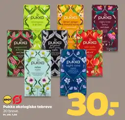 Netto Pukka økologiske tebreve oferta