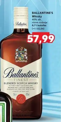 Kaufland Whisky Ballantine's Finest oferta