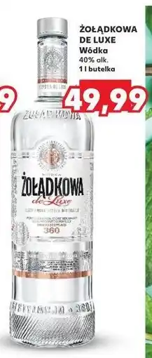 Kaufland Wódka Żołądkowa Gorzka De Luxe oferta